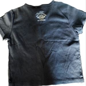 2/$20 Harley-Davidson San Diego Division Vintage Womens Medium Black Shirt Rare